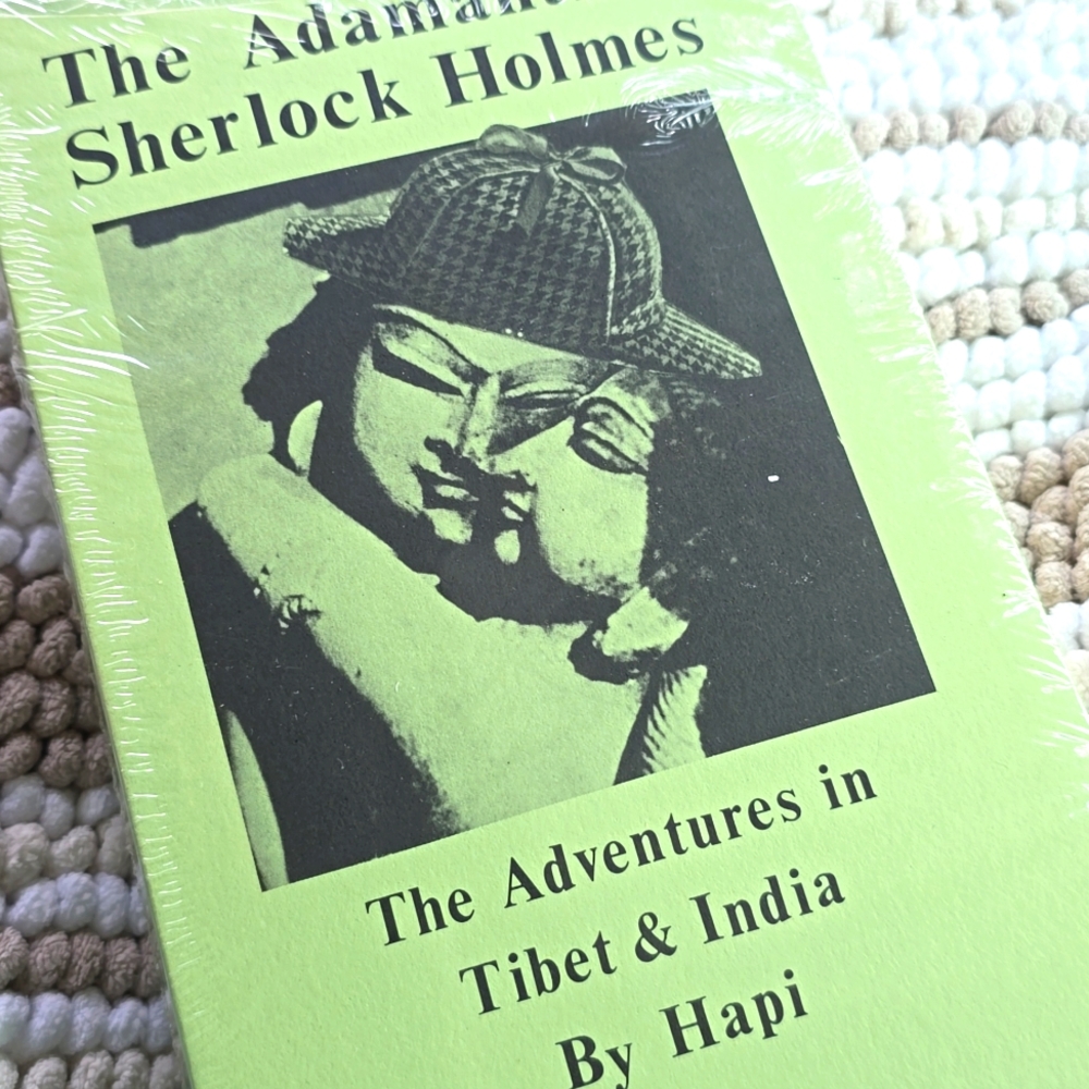 Vintage Sherlock Holmes Adventures In Tibet & India Book By Hapi ADMANTINE 1974